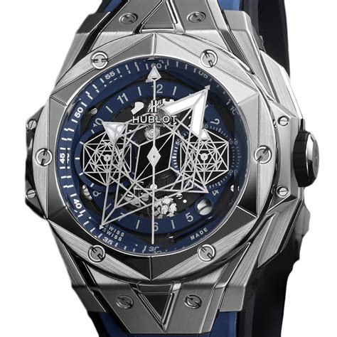 hublot sang bleu titanium|sang bleu watch.